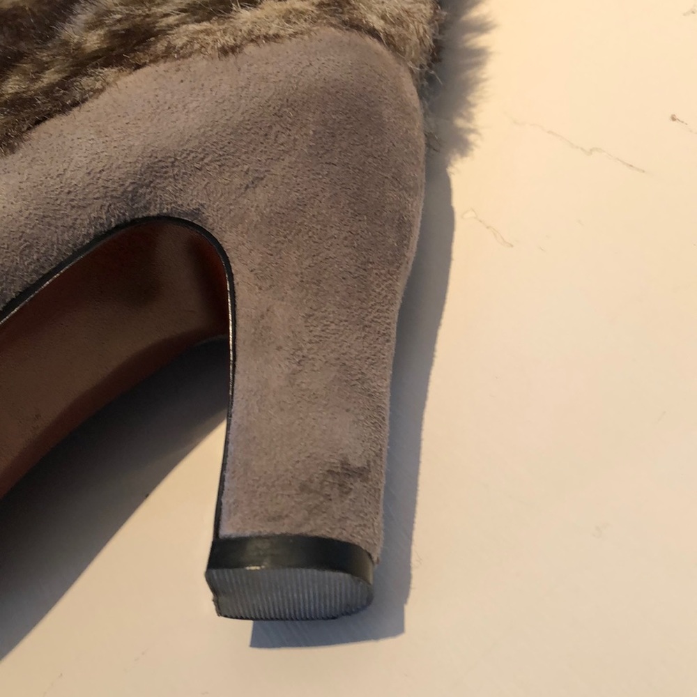 Sz 6 ,BNWOT SamEdelman faux fur real suede boot. - Picture 5 of 7